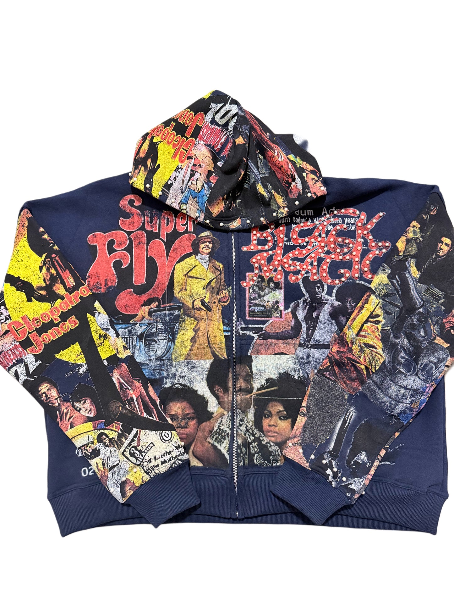 THE BLAXPLOITATION ZIPUP HOODIE