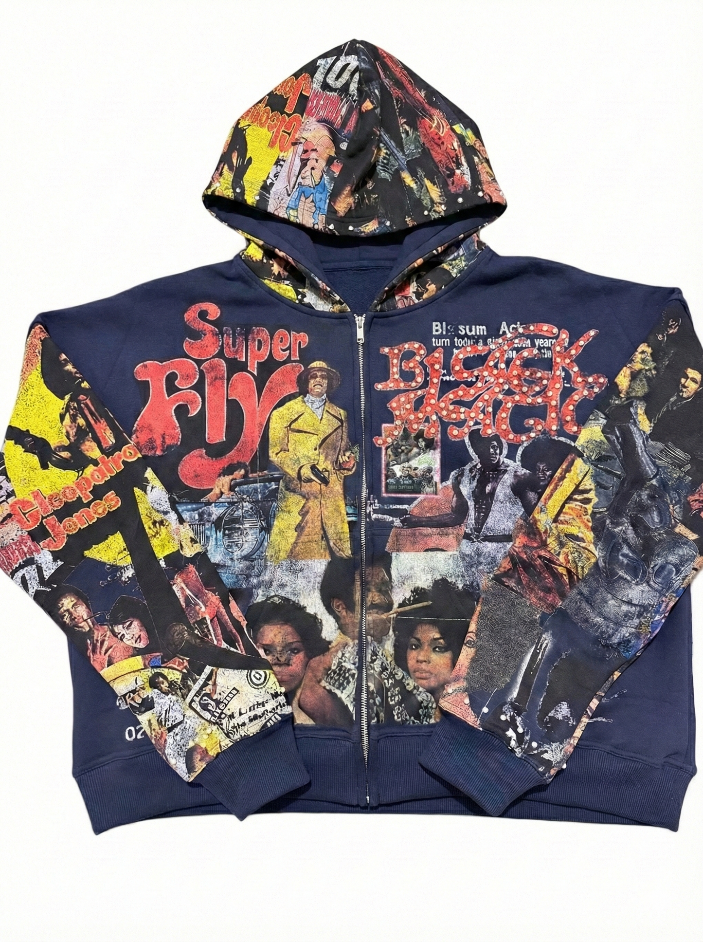 THE BLAXPLOITATION ZIPUP HOODIE